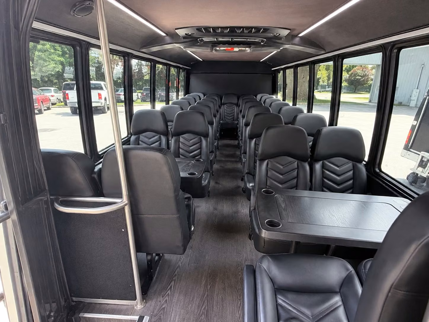 20 passenger minibus interior