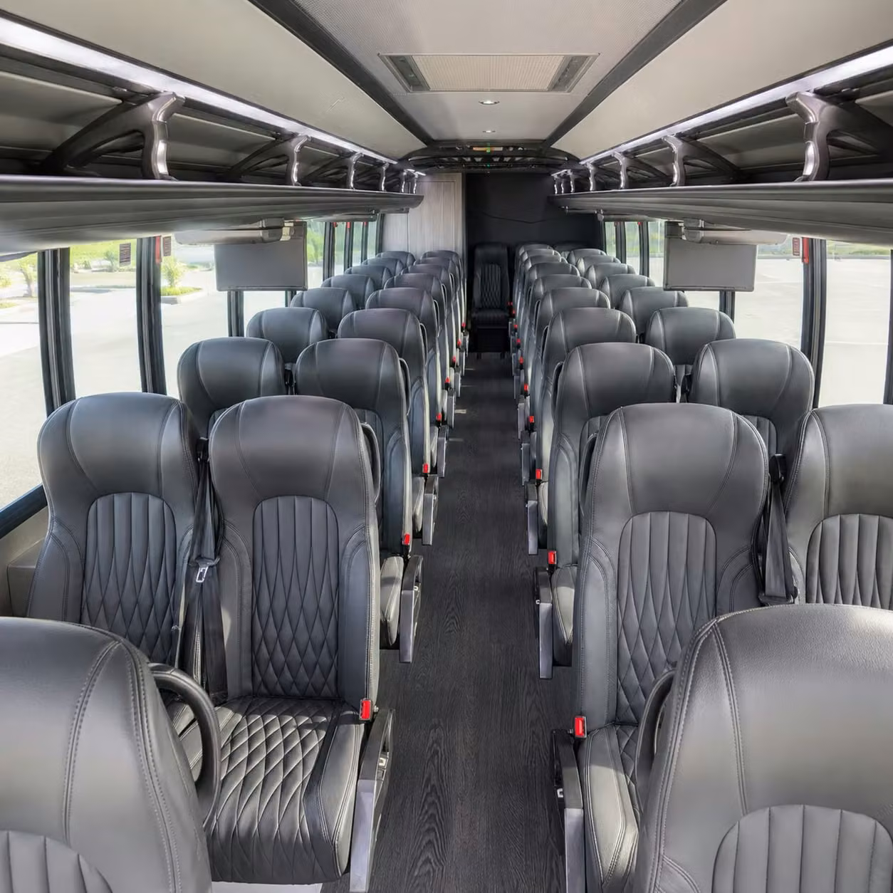 35 passenger minibus inside
