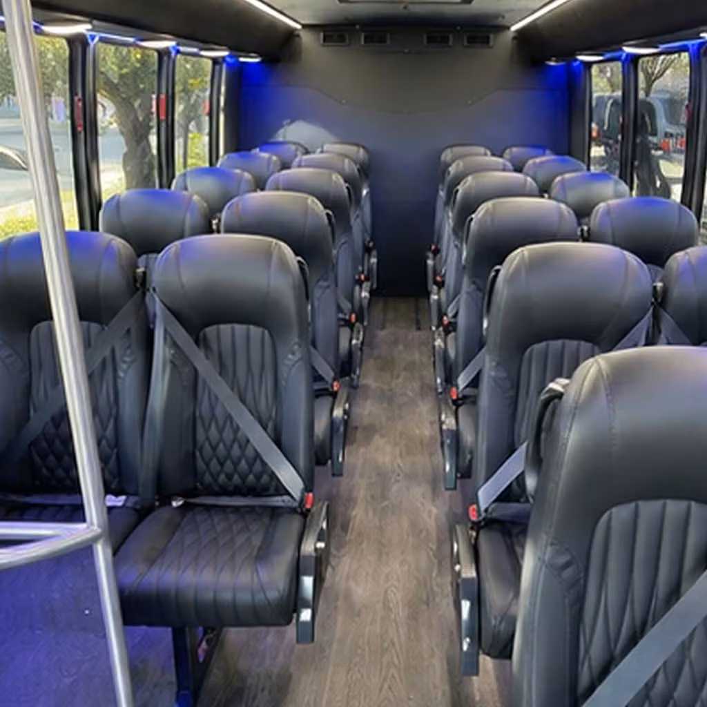 revere 35 passenger minibus rental