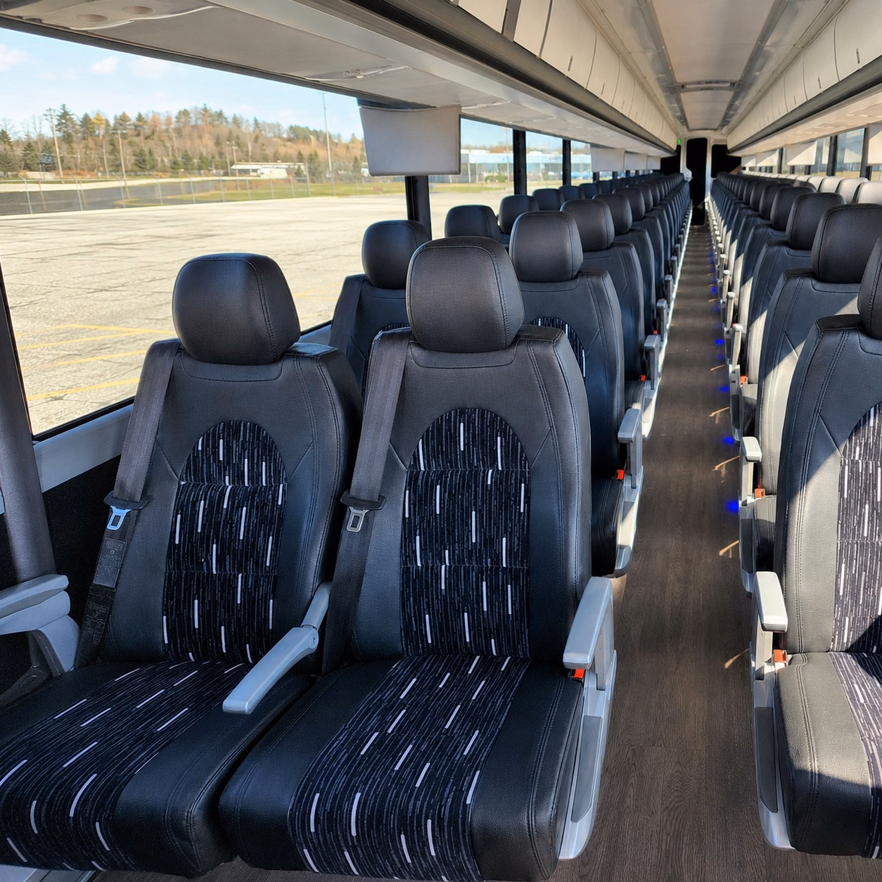 revere airport transfer charter bus rentals