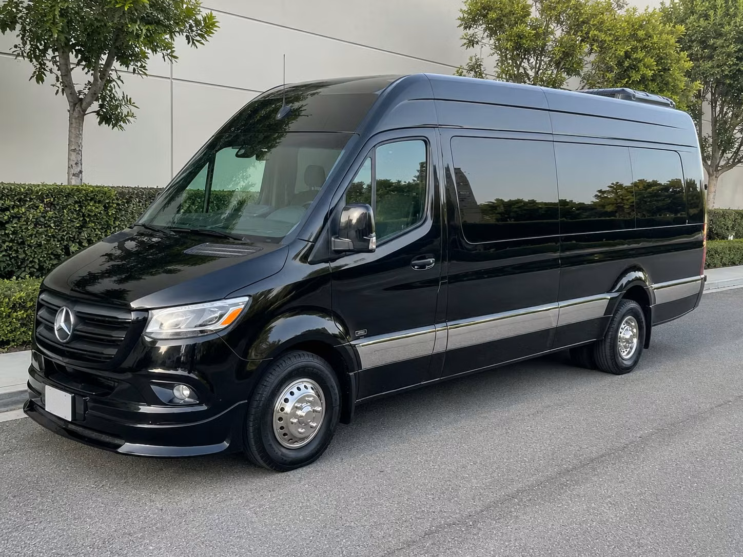 revere sprinter van rental with driver