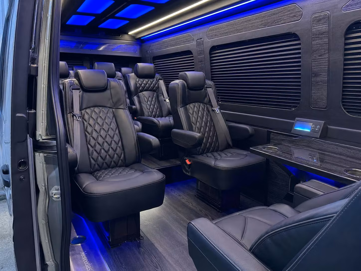 sprinter van transportation for groups and events across revere