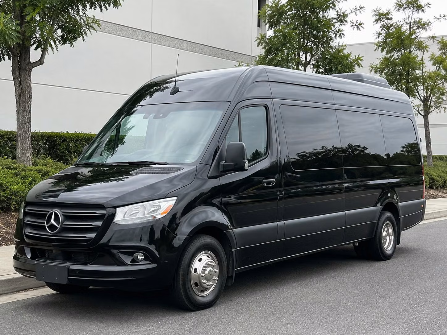 sprinter van with driver